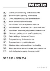 Miele SEB 236 Instrucciones De Manejo