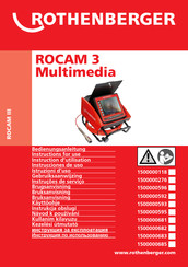 Rothenberger ROCAM 3 Multimedia Instrucciones De Uso