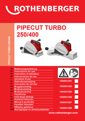 Rothenberger ROFUSE 400 TURBO Instrucciones De Uso