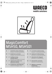 Waeco MagicComfort MSH501 Instrucciones De Montaje Y De Servicio