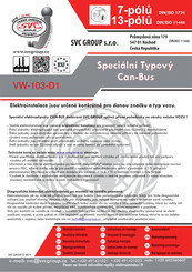 SVC GROUP VW-103-D1 Manual Del Usuario