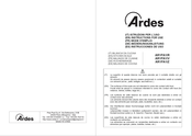 ARDES AR1PA1/V Instrucciones De Uso