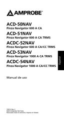 Amprobe ACD-53NAV Manual De Uso