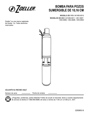 Zoeller 1450-0011 Manual Del Usuario
