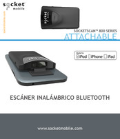 Socket Mobile SocketScan 800 Serie Manual Del Usuario