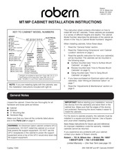 Robern MP Instrucciones De Instalación