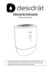 Thermomatic Desidrat Mini Manual De Instrucciones