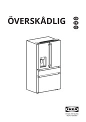 IKEA ÖVERSKÅDLIG Manual De Instrucciones