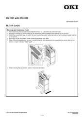 Oki MJ-1107 Guia De Inicio Rapido