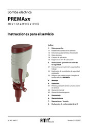 FMT PREMAxx Instrucciones Para El Servicio