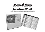 Rain Bird ESP-LXD Guía De Programación