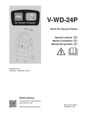 Tennant V-WD-24P Manual Del Operador