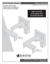 Bestar 83413 Instrucciones De Ensamble