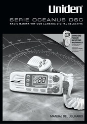 Uniden OCEANUS DSC Serie Manual Del Usuario