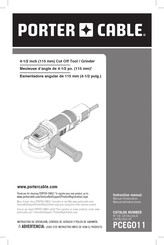 Porter Cable PCEG011 Manual De Instrucciones