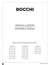 BOCCHI CONTEMPO 1350-0120 Serie Instrucciones De Instalación