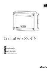 SOMFY CONTROL BOX 3S RTS FR Manual De Instalación