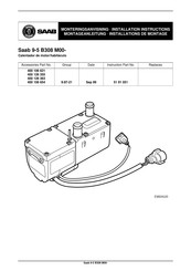 Saab 9-5 B308 M00 Instrucciones De Instalación