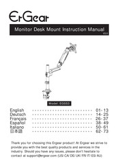 ErGear EGSS3 Manual De Instrucciones