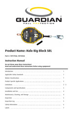 Guardian Halo Big Block SRL Manual De Instrucciones