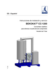 Beko KAT CC-1200 Instrucciones De Instalación Y Servicio