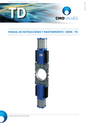 CMO VALVES TD Serie Manual De Instrucciones Y Mantenimiento