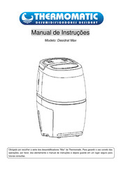 Thermomatic Desidrat Max Manual De Instrucciones