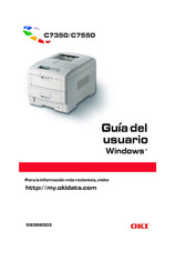 Oki C7550n Guia Del Usuario