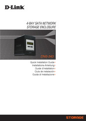 D-Link DNS-343 Guia De Instalacion