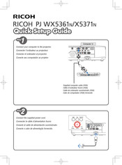 Ricoh PJ WX5361n Guia De Inicio Rapido