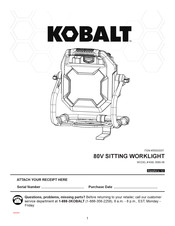 Kobalt KWL 0080-06 Manual Del Usuario