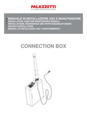 Palazzetti CONNECTION BOX Manual De Instalación, Uso Y Mantenimiento