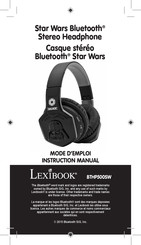 LEXIBOOK Star Wars BTHP500SW Manual Del Usuario