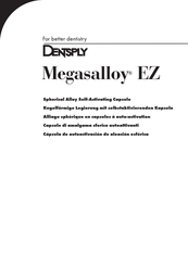 DENTSPLY Megalloy EZ Instrucciones De Uso