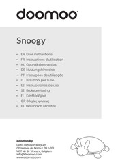 doomoo Snoogy Instrucciones De Uso