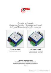 DMG DEUM.M15SER Manual De Instalación