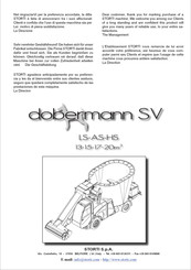 Storti dobermann SV Manual Del Usuario