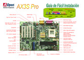 AOpen AX3S Pro Guía Rápida