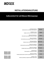 Rotex RRLQ011CAW1 Manual De Instalación