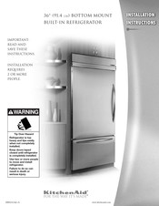 KitchenAid KBRC36MHT01 Manual De Instrucciones