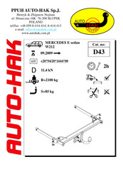 AUTO-HAK D43 Manual De Instrucciones