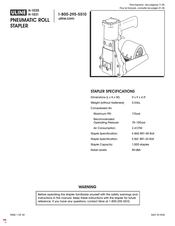 Uline H-1030 Manual De Instrucciones