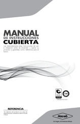 Haceb CUB ASSENTO 64 GAS 4P INOX GP Manual De Instrucciones