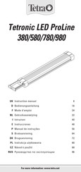 Tetra Tetronic LED ProLine 580 Instrucciones