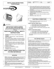 e-conolight E-WFT05 Instrucciones De Instalación