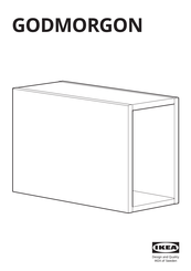 IKEA GODMORGON Manual De Instrucciones