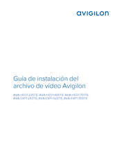 Avigilon AVA-EXP1-789TB Guia De Instalacion