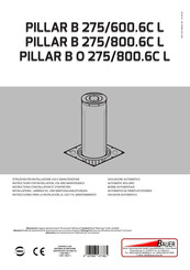 Bauer PILLAR B 275/800.6C L Instrucciones Para La Instalación, El Uso Y El Mantenimiento