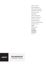 Bose Soundwear Companion Guia Del Usuario