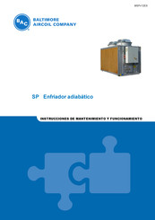 BAC SP3B Serie Instrucciones De Mantenimiento Y Funcionamiento